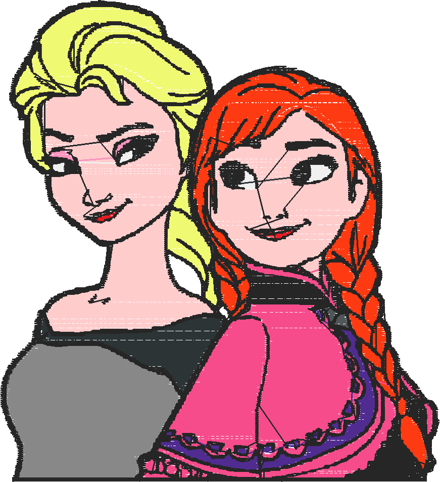 Frozen movie designs
