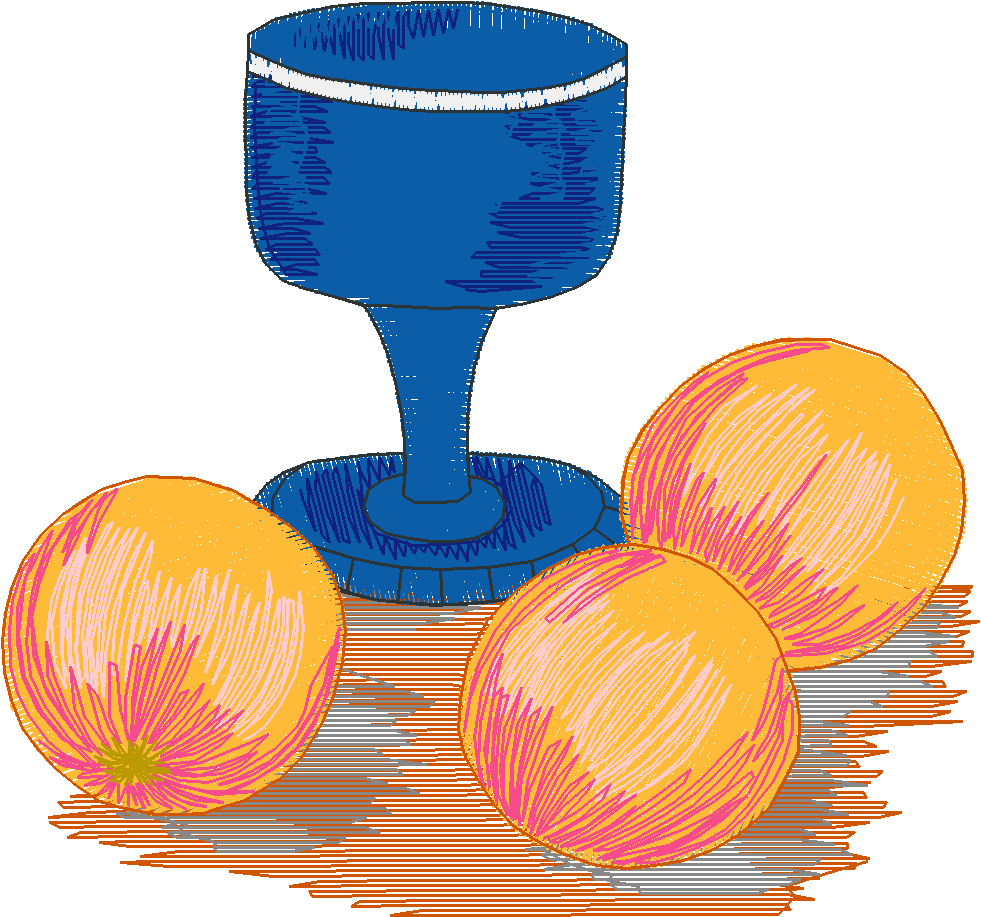 Fruit and Pottery