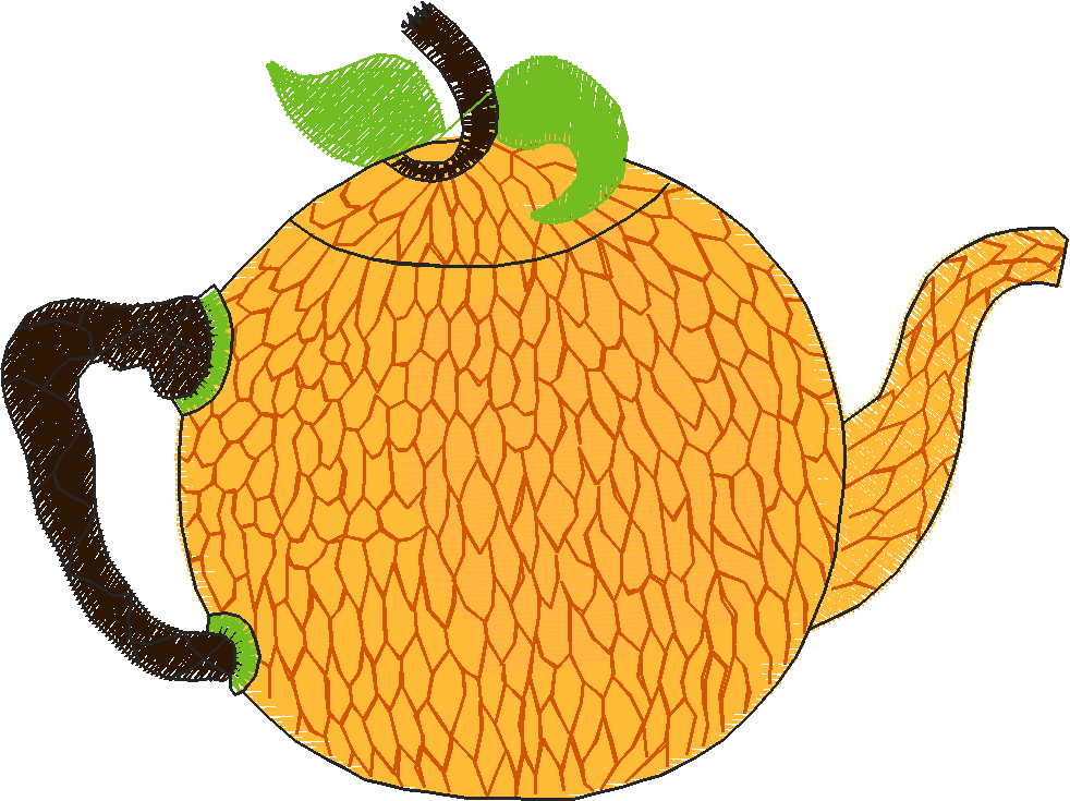Fruit and Vegetable Teapots
