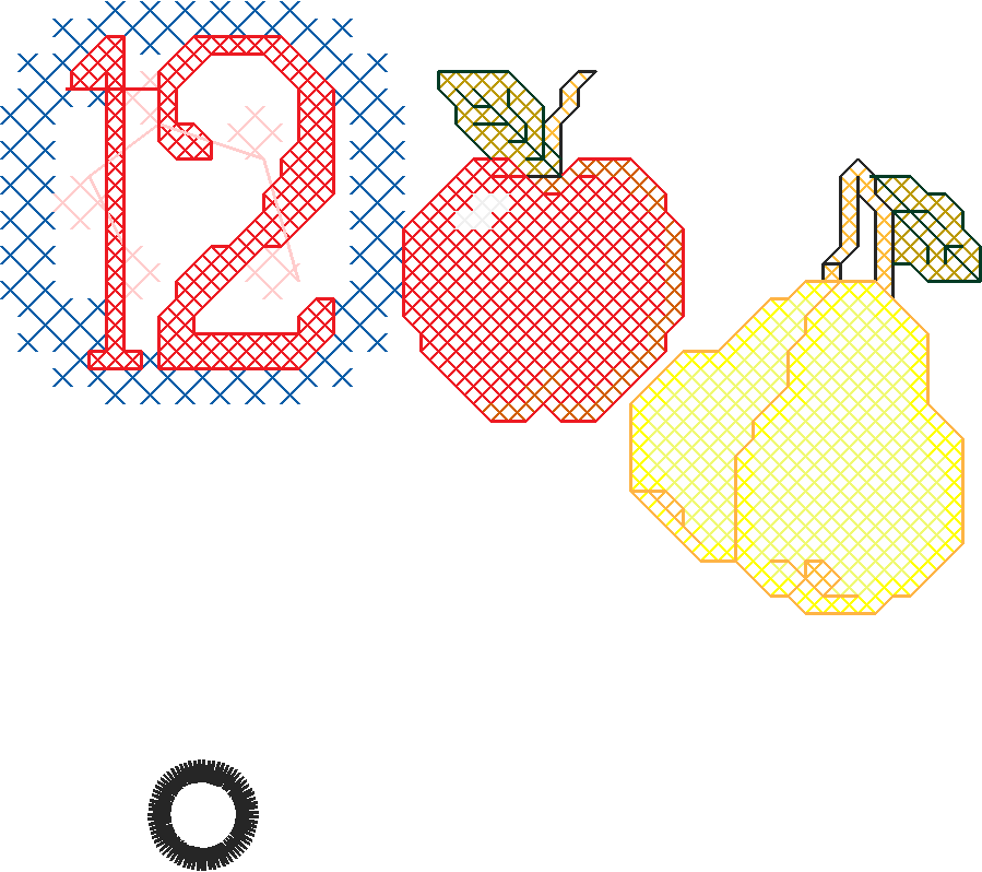 Fruit & Vegetables 7   Clock (1)