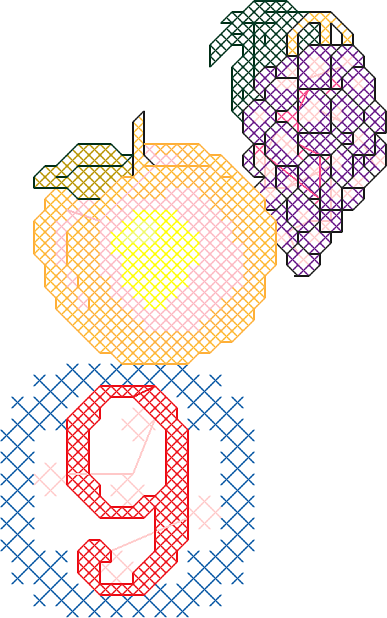 Fruit & Vegetables 7   Clock (4)