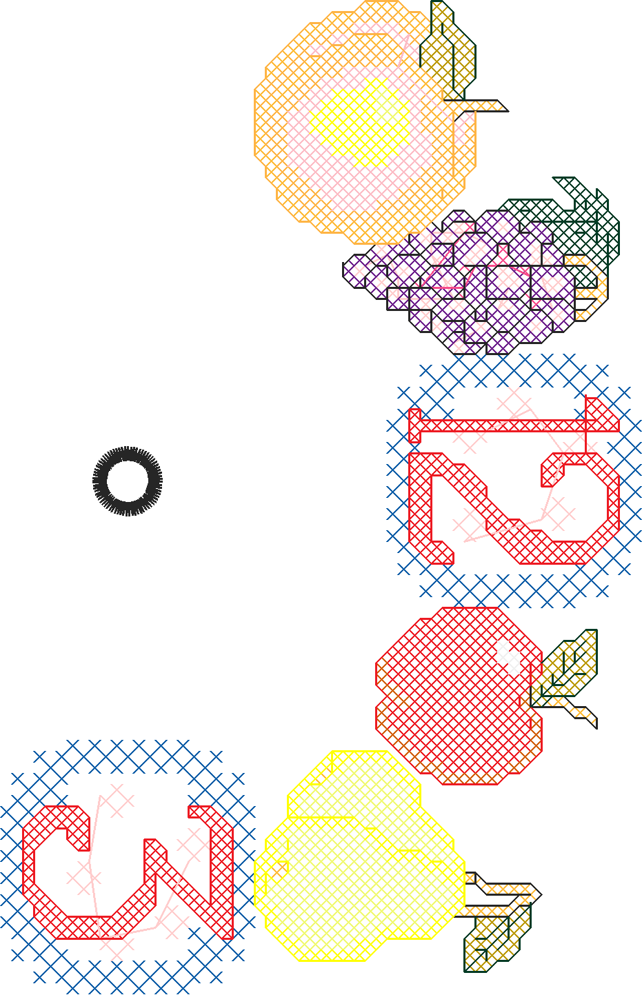 Fruit & Vegetables 7   Clock (6)