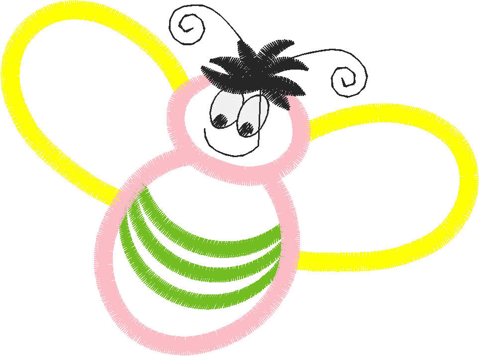 Applique   Funky Bugz (4)