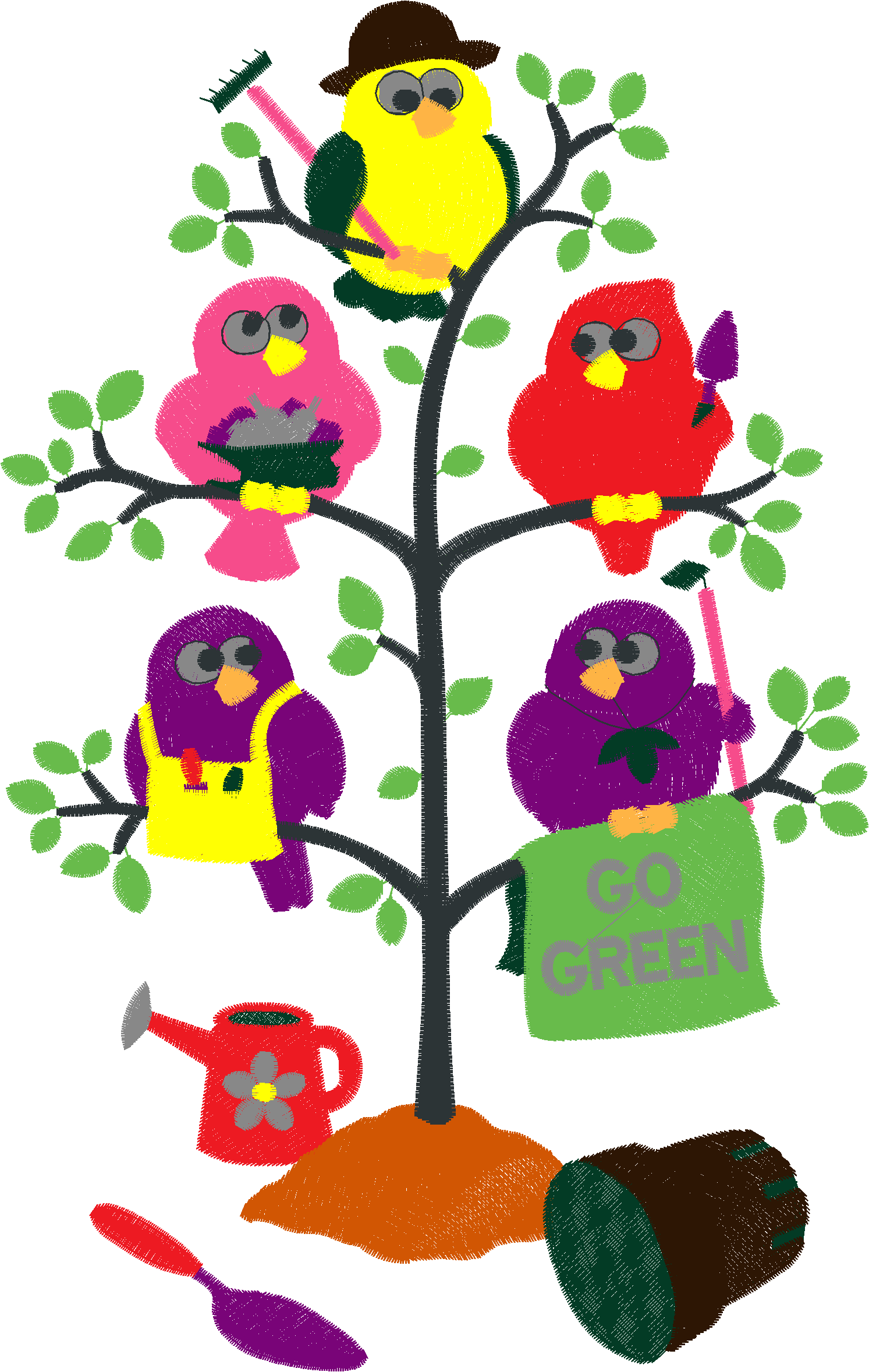 Go Green Tweet