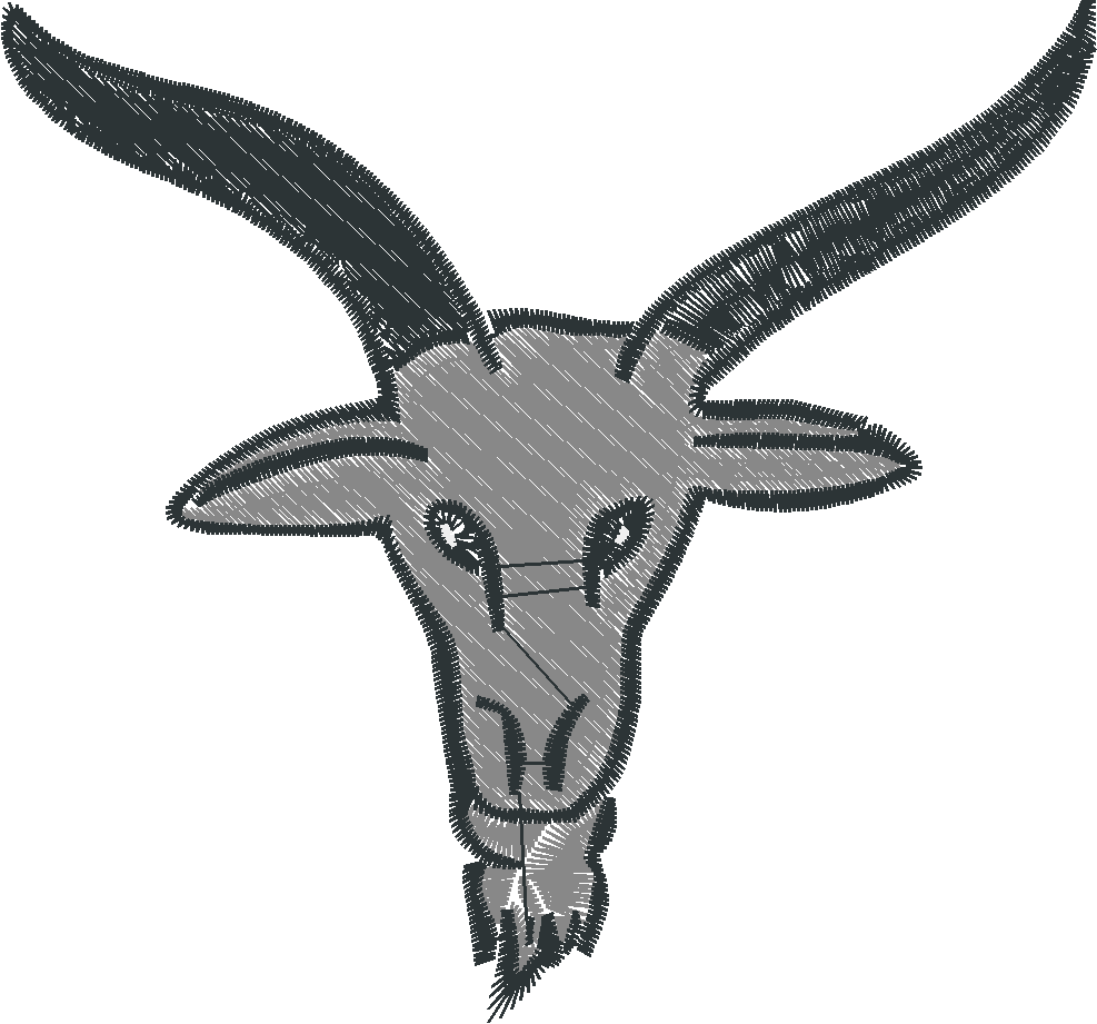 Goats In Heraldic Positions