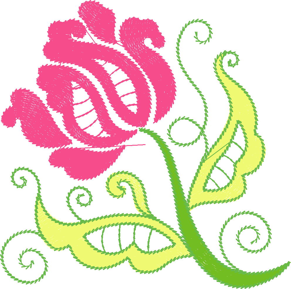 Jacobean 10   Lace Flowers  (1)