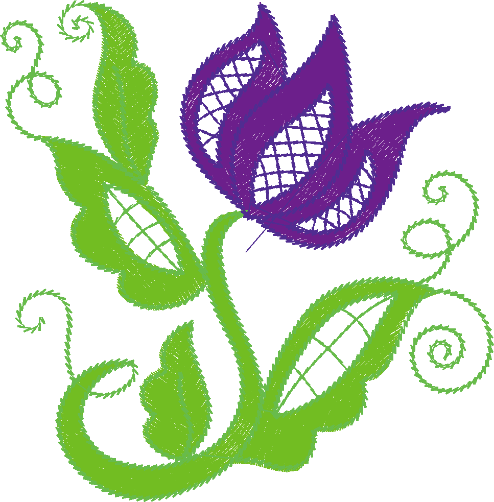 Jacobean 10   Lace Flowers  (3)