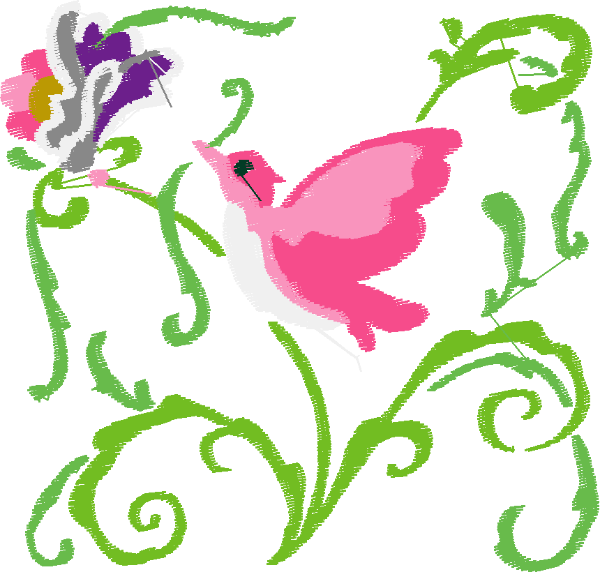 Jacobean 12   Tropical Birds  (20)