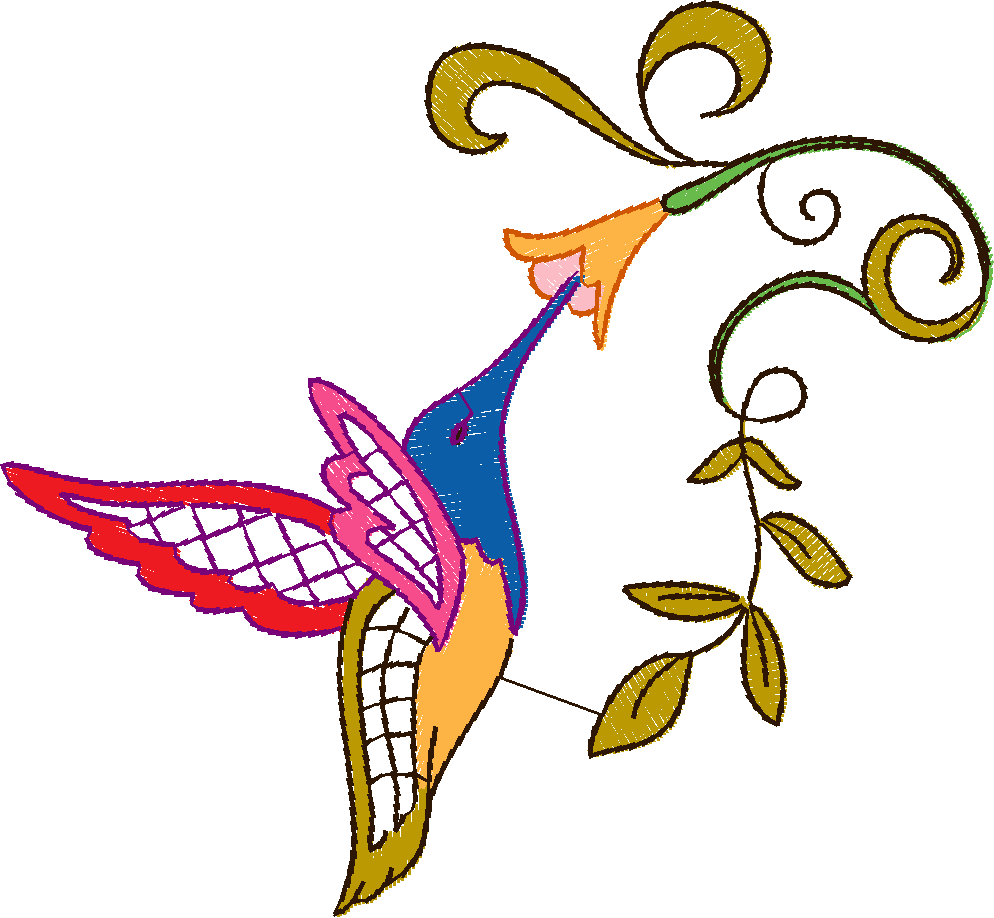 Jacobean 12   Tropical Birds  (27)
