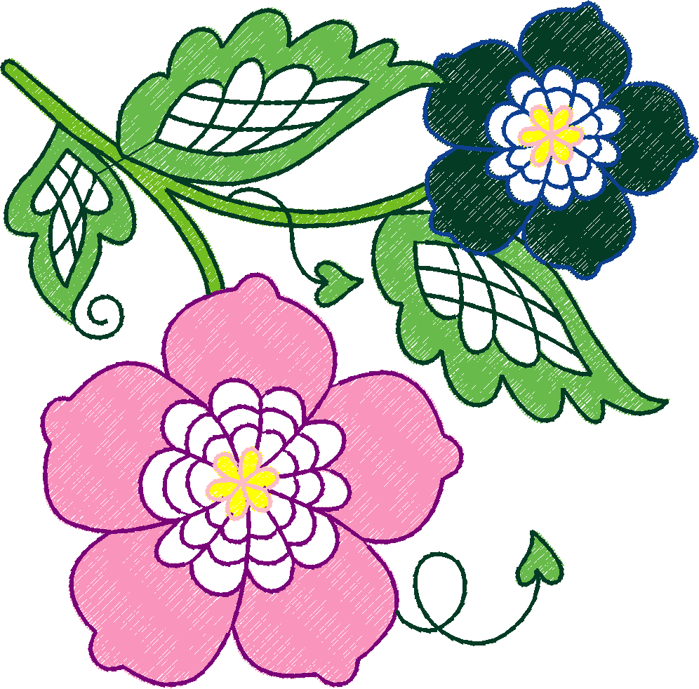 Jacobean 14   Violets  (1)