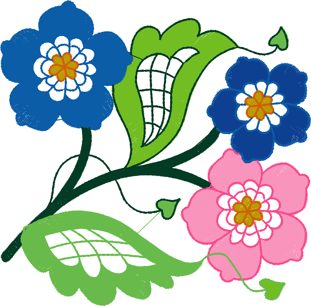 Jacobean 14   Violets  (15)