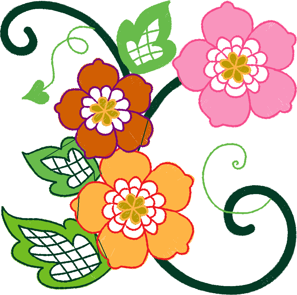 Jacobean 14   Violets  (17)