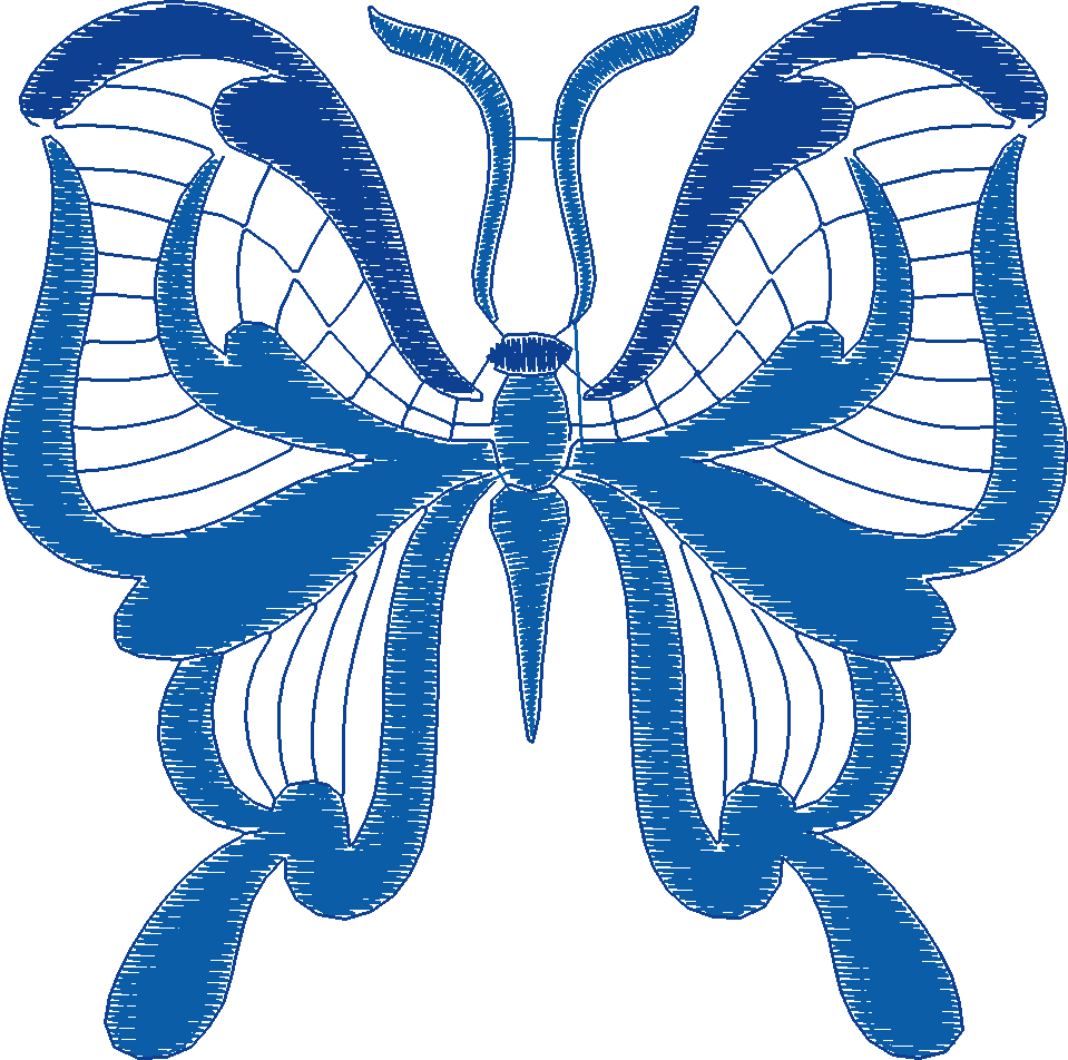 Jacobean 3   Butterflies  (15)