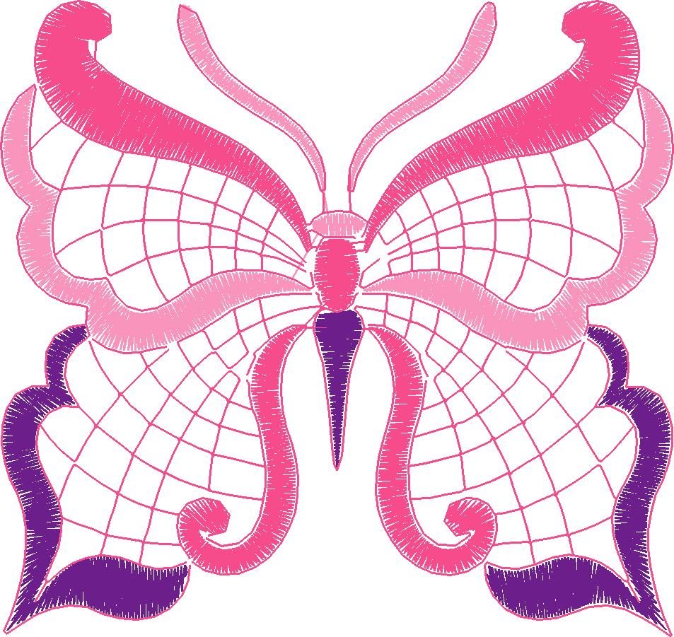 Jacobean 3   Butterflies  (18)