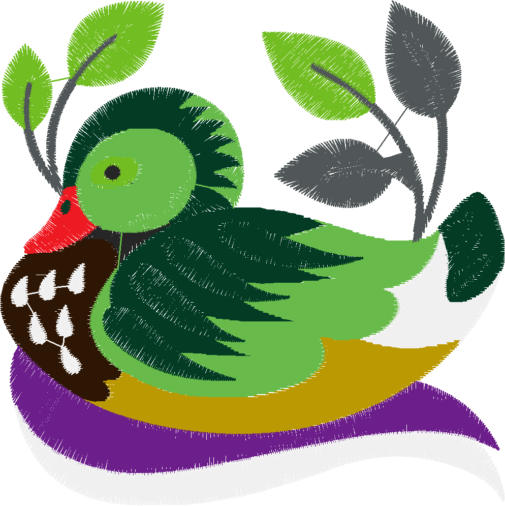 Jacobean 6   Ducks  (5)