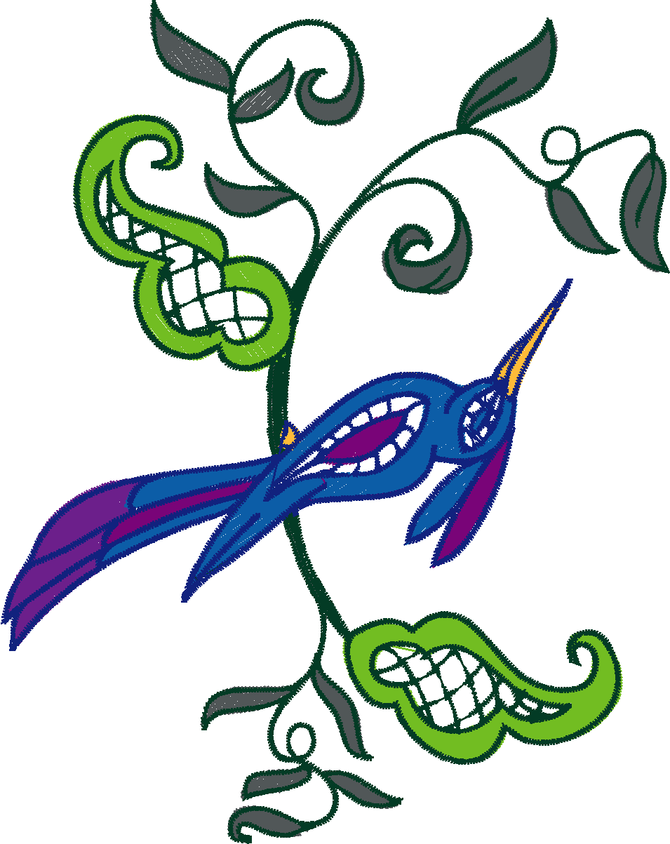 Jacobean 7   Fantasy Birds  (5)