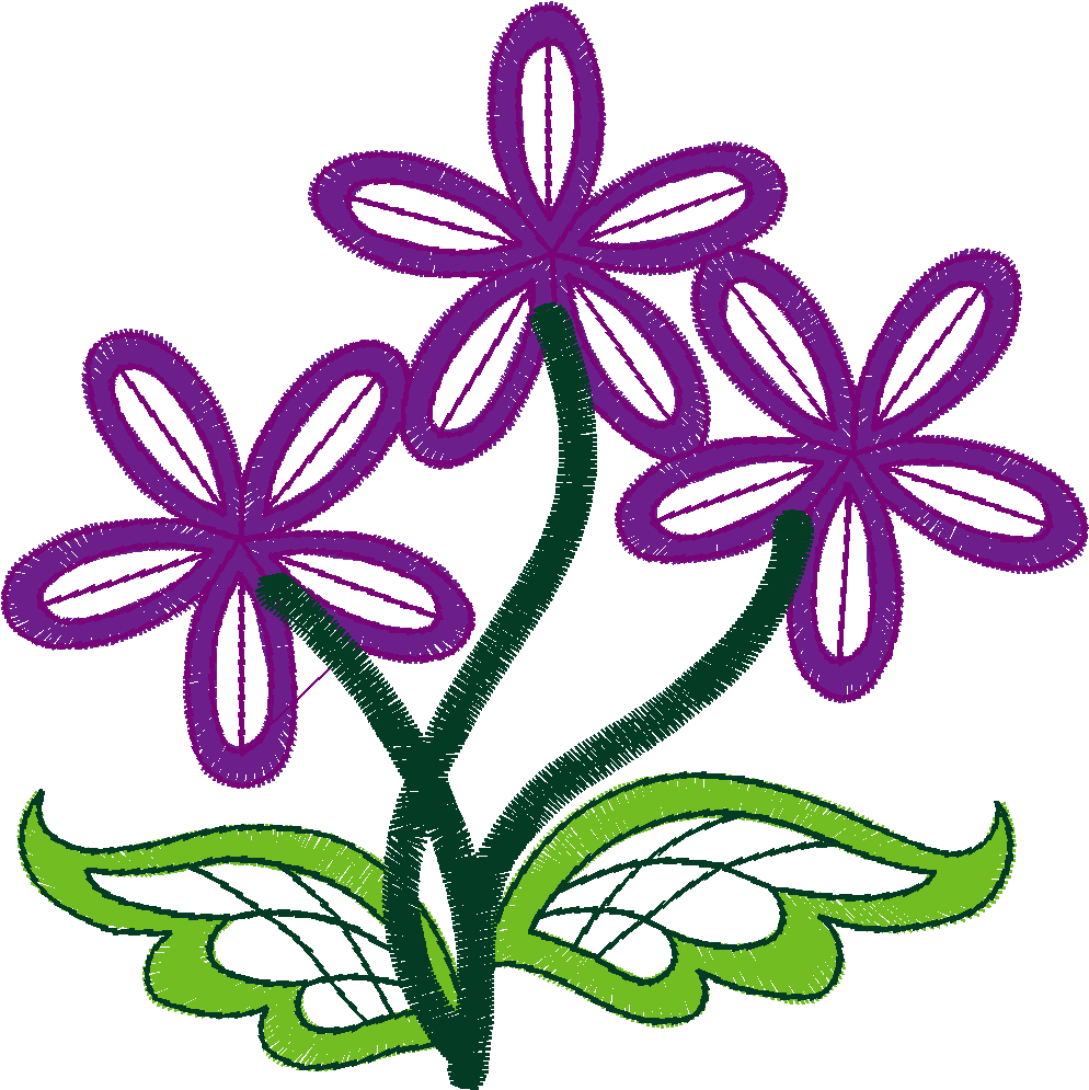 Jacobean 9   Flowers  (6)