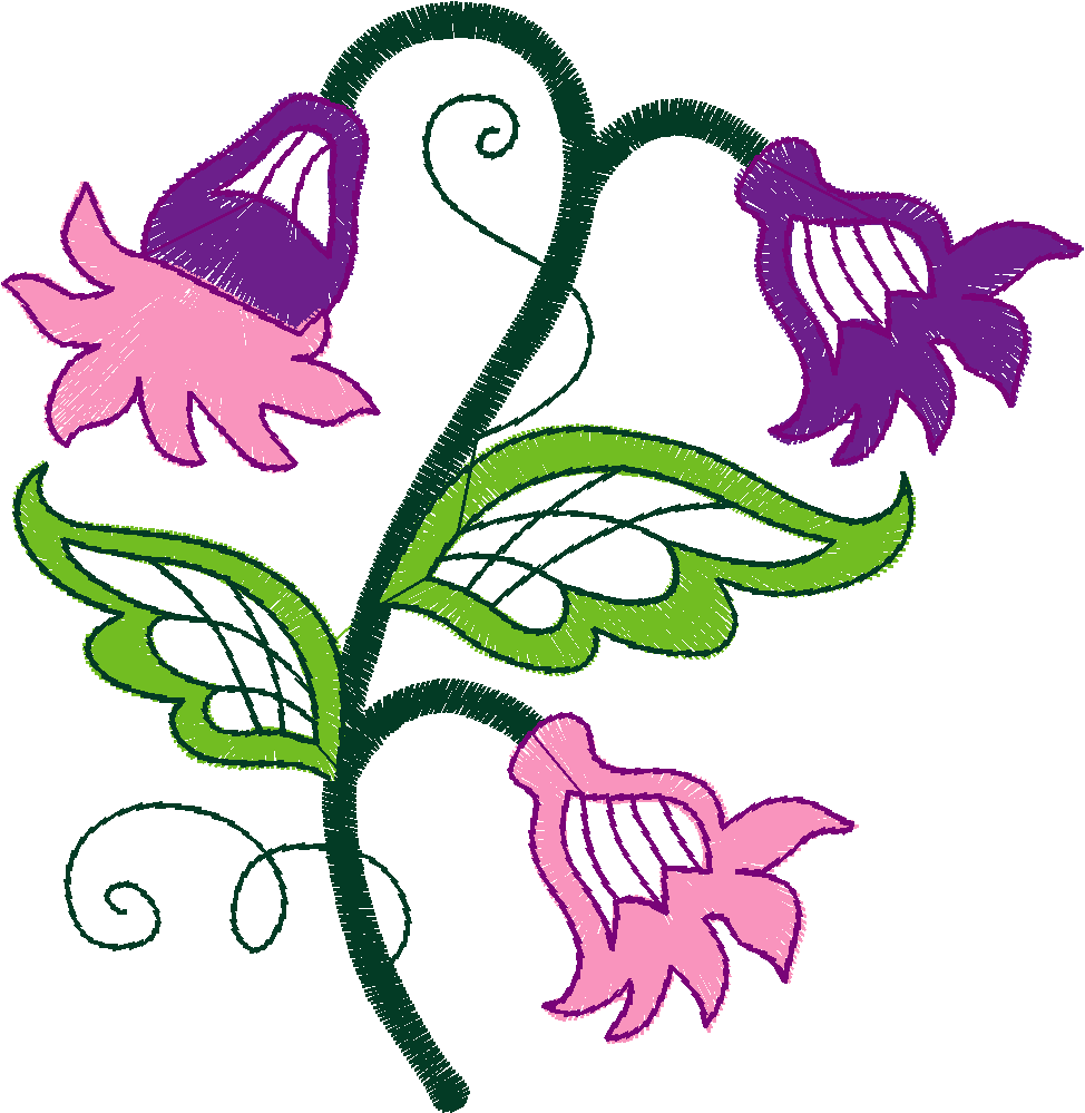 Jacobean 9   Flowers  (7)