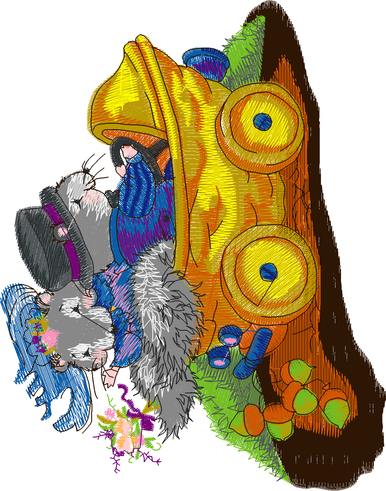 Jumbo   Cut Critters 1  (12)