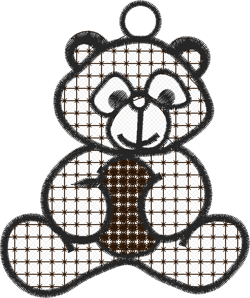 Lace 19   Teddy Bears 1  (6)