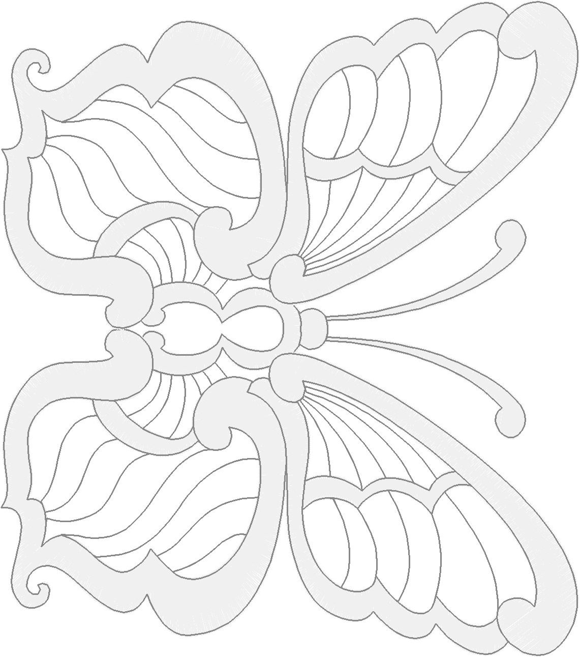 Lace 32   Butterflies & Leaves 1  (6)