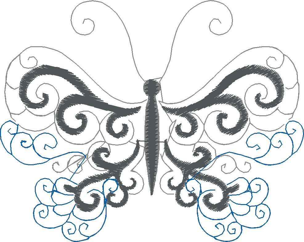 Lacy Butterflies