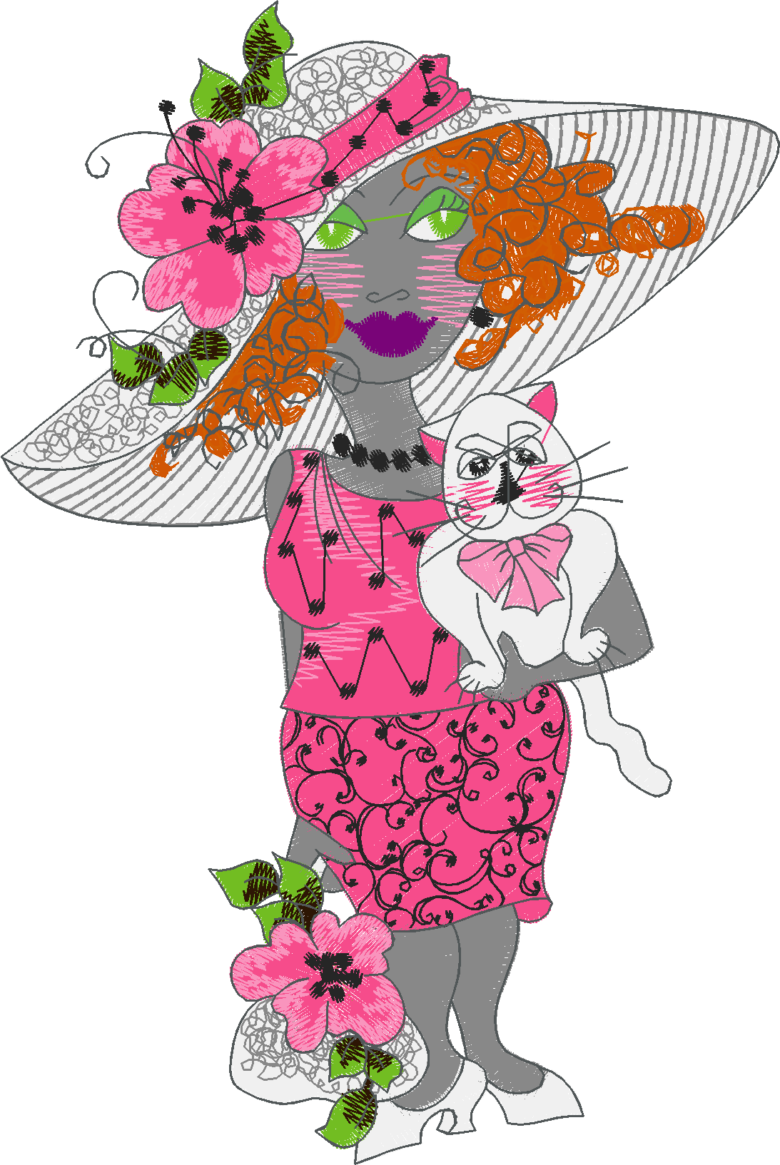 Ladies With Cats