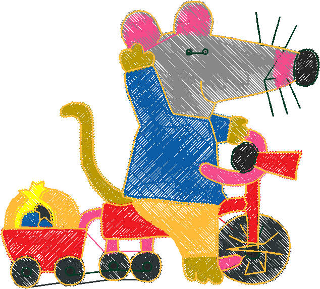 Muis Op Fiets
