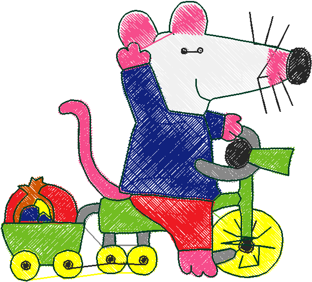Muis Op Fiets