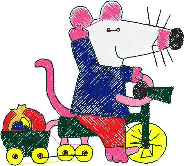 Muis Op Fiets