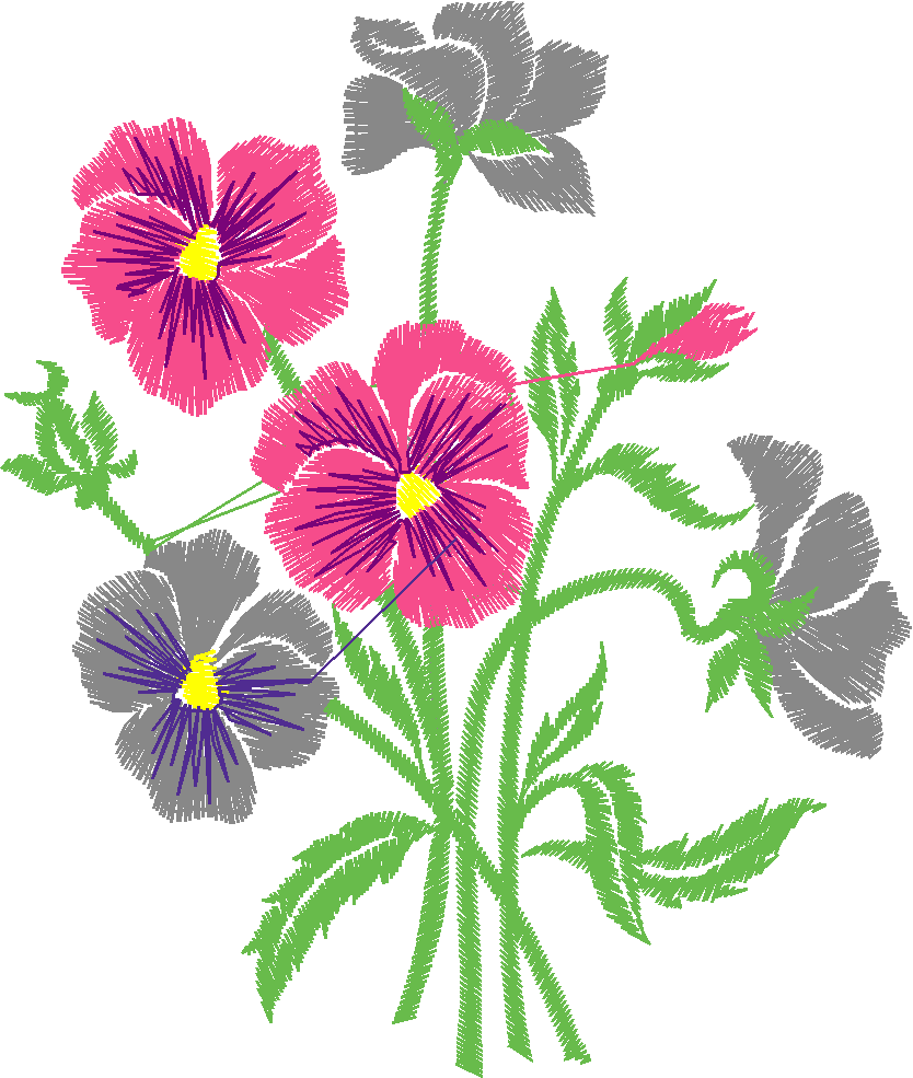 Pansies & Violets 1  (9)