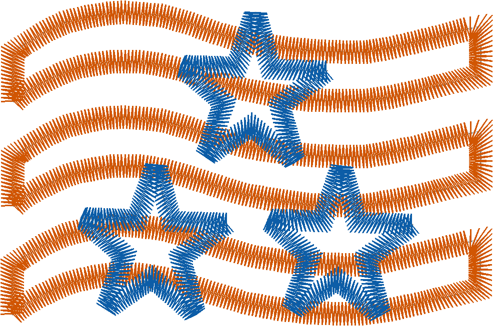 Patriotic stripesstars4x4