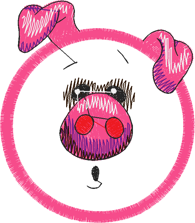 Plush Pals 4   Pigs  (1)