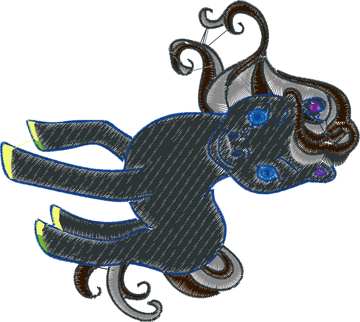 Plush Pals 8   Ponies  (2)