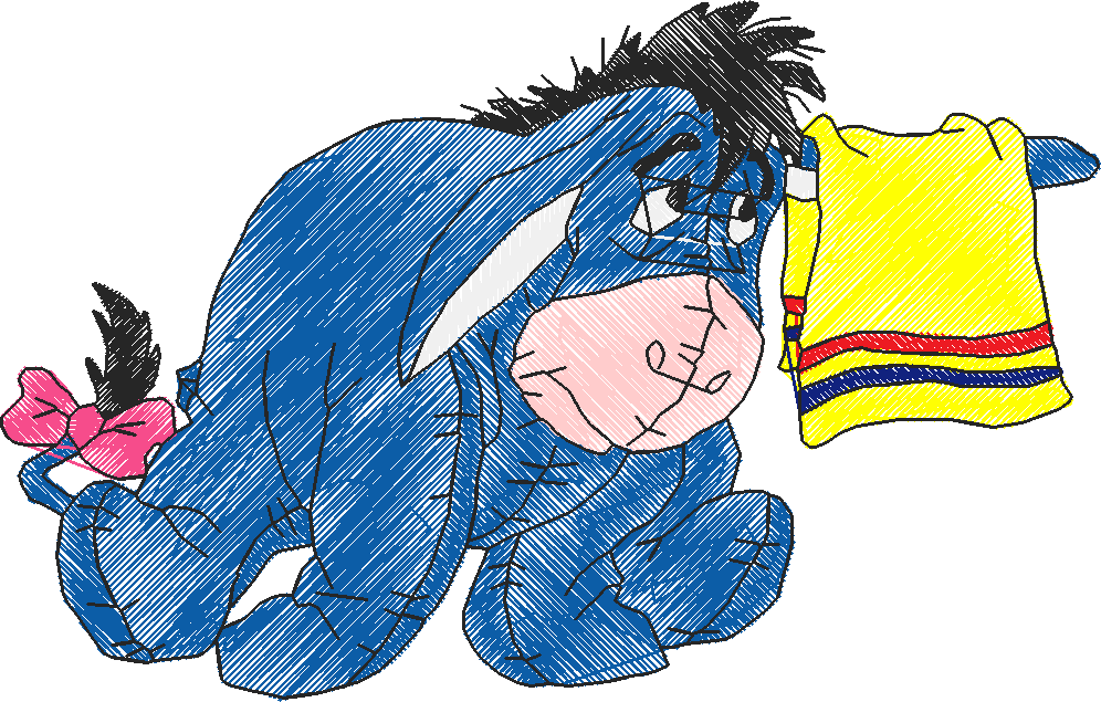 Eyore & Towel