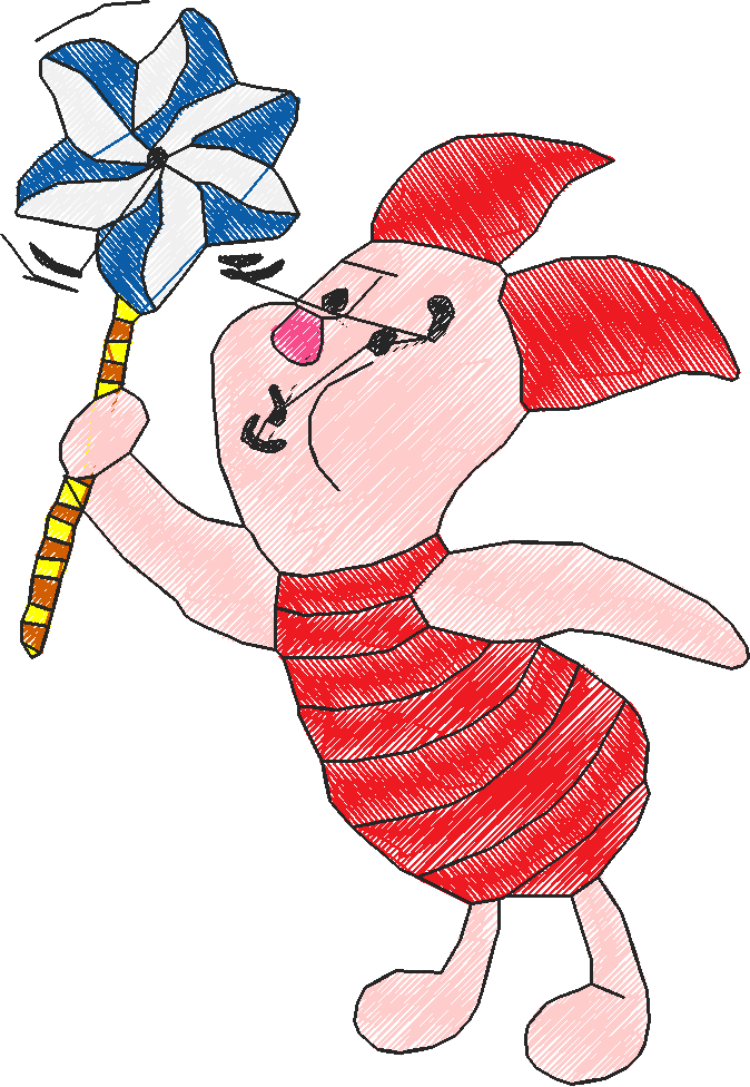 Piglet & Windmill