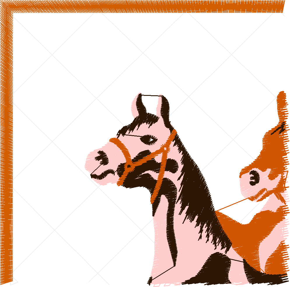 Project   Large Horse Pot Holders  (17)