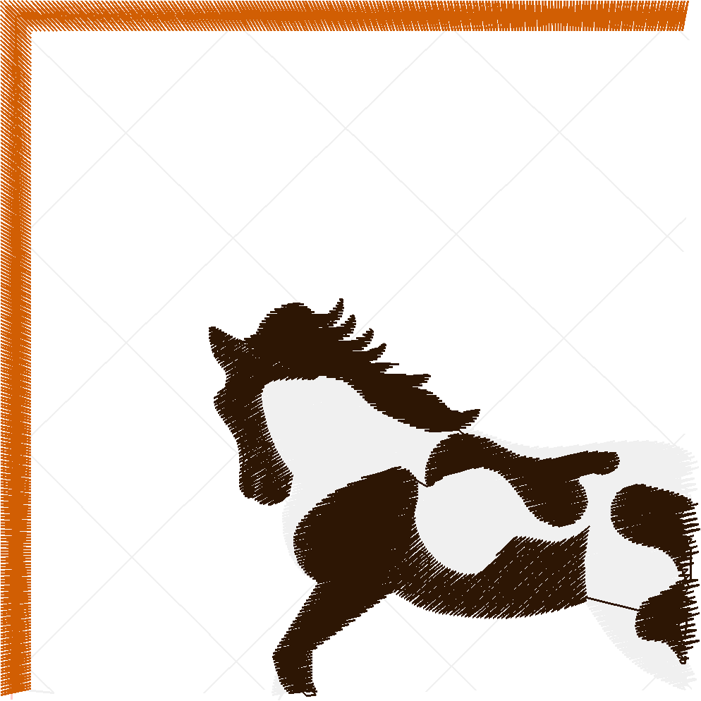 Project   Large Horse Pot Holders  (7)